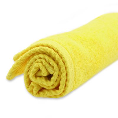 guest towel 30 x 50 cm, yellow 