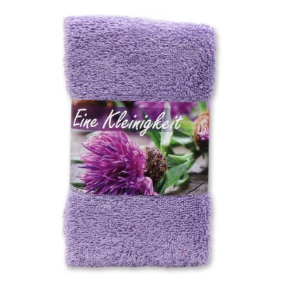 Guest towel 30x50cm "Eine Kleinigkeit", lilac 