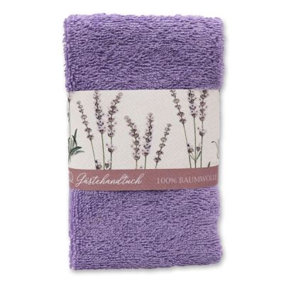 Guest towel 30x50cm "Lavender", lilac 