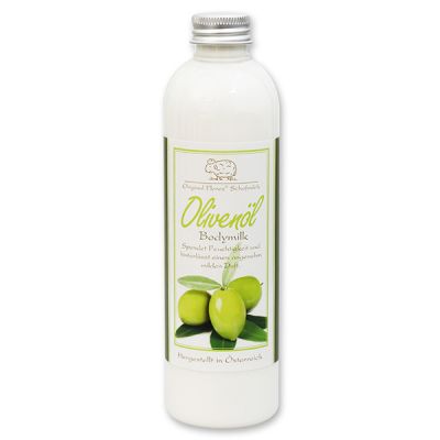Bodymilk with organic sheep milk 250ml in the bottle, Olive oil 