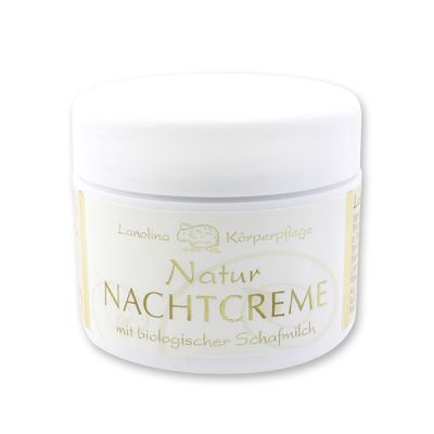 Natural night cream with organic sheep milk 50ml 