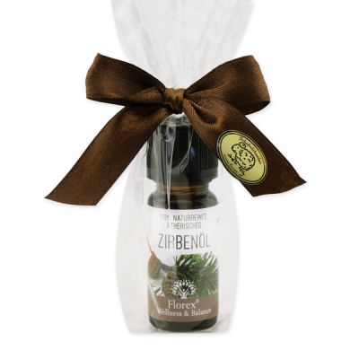 Essential oil 10ml packed in a cellophane bag, Swiss pine oil 
