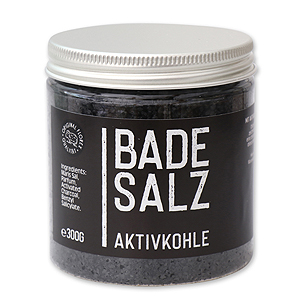 Bath salt 300g "Black Edition", Activated carbon 