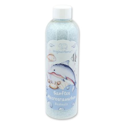 Bath salt 320g in the bottle "Sanftes Meeresrauschen", Cloud breeze 