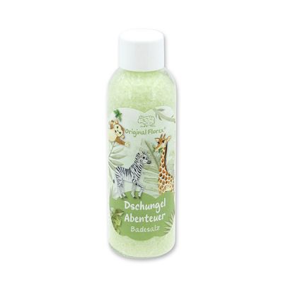 Bath salt 100g in the bottle "Dschungel Abenteuer", Magic land 