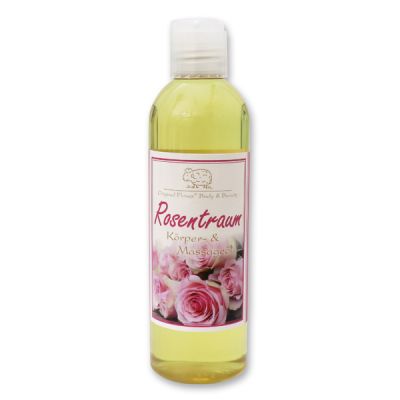 Body & massage oil 200ml, Dream of roses 