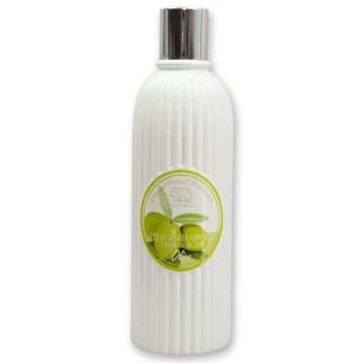 Pflegeshampoo Hair&Body mit biologischer Schafmilch 330ml in der Flasche, Olive 