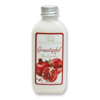 Bodymilk with organic sheep milk 75ml, Pomegranate 