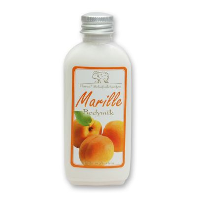 Bodymilk with organic sheep milk 75ml, Apricot 