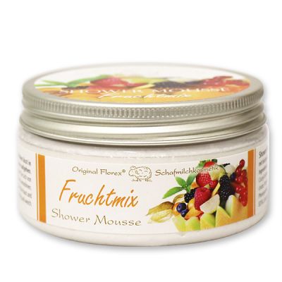 Shower Mousse with organic sheep milk 200ml, Fruit mix 