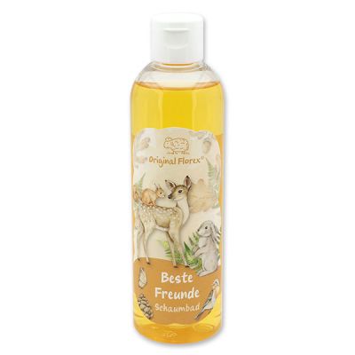 Foam bath with organic sheep milk 250ml in a bottle "Beste Freunde", Fruit dream 