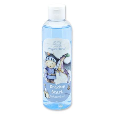 Schaumbad mit biologischer Schafmilch 250ml in der Flasche "Drachen Stark", Wolkenbrise 