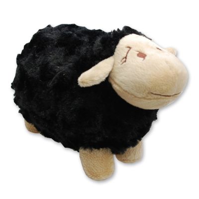 Plush sheep Lina 20cm, black 