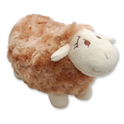 Plush sheep Lina 20cm, brown 