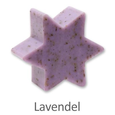 Sheep milk soap star 80g, Lavender 