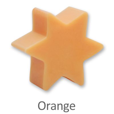 Sheep milk soap star 80g, Orange 