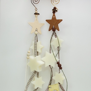 Sheep milk soap star 20g and star 2x12g hanging on a star, Classic 