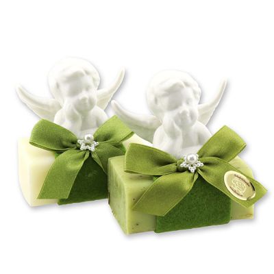 Sheep milk soap 100g decorated with an angel, Classic/verbena 