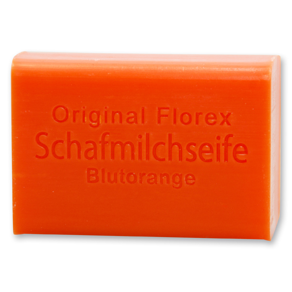  | Sheep milk soap square 100g, Blood Orange | Soaps  manufactured in Austria with biological sheepmilk